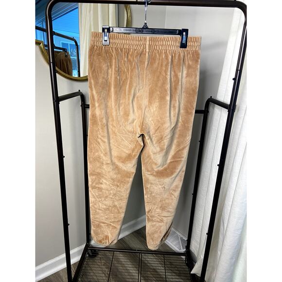 Anine Bing Evan Velour Joggers Pants size M medium - Picture 4 of 7